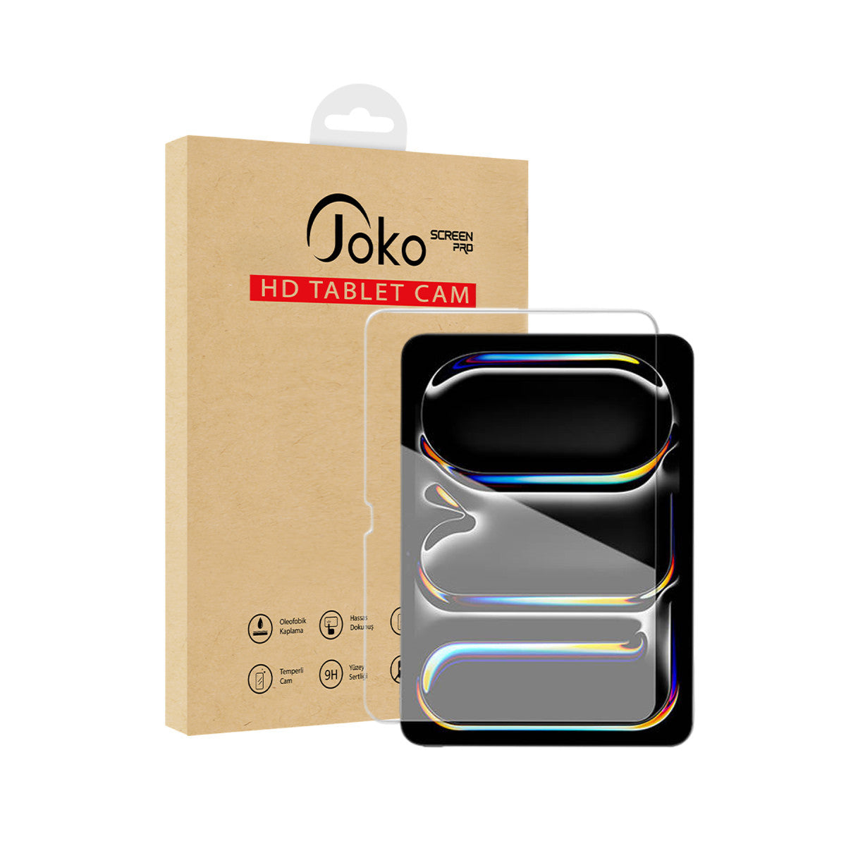 Joko Apple iPad Pro 13 (2024) HD Tablet Cam Ekran Koruyucu